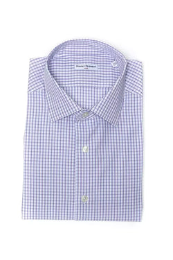 Burgundy Cotton Men Shirt Robert Friedman