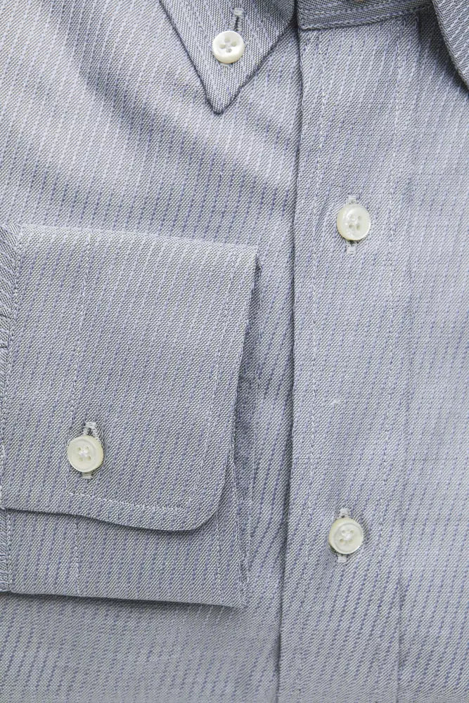 Beige Cotton Men Shirt Robert Friedman