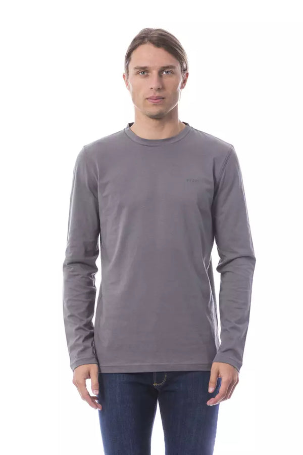 Gray Cotton Mens TShirt Verri