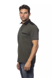 Army Cotton Men Shirt Verri