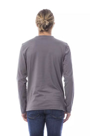 Gray Cotton Mens TShirt Verri