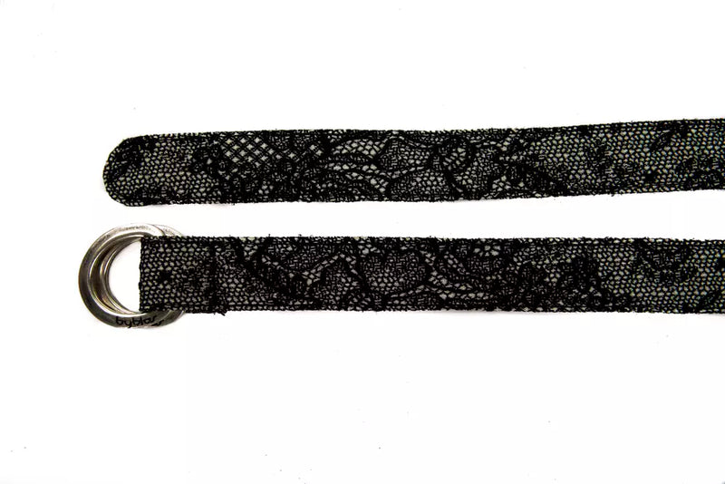 Black Wool Women Belt BYBLOS