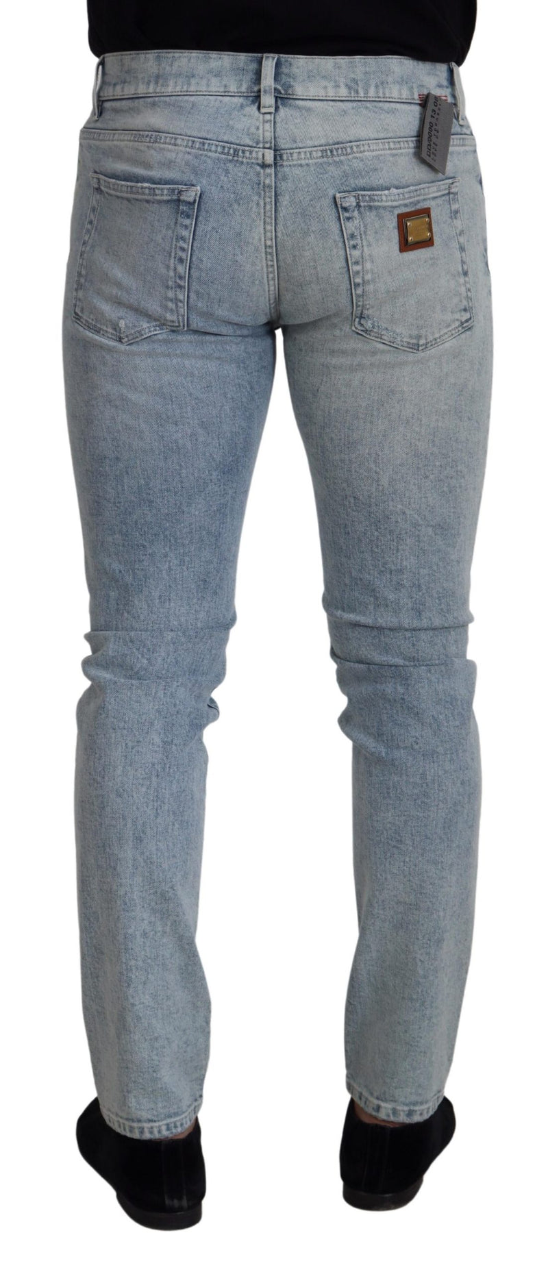 Classic Light Blue Denim Pants Dolce & Gabbana