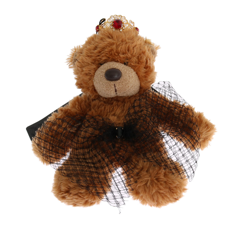 Teddy Bear Crystal Crown Hair Band Dolce & Gabbana