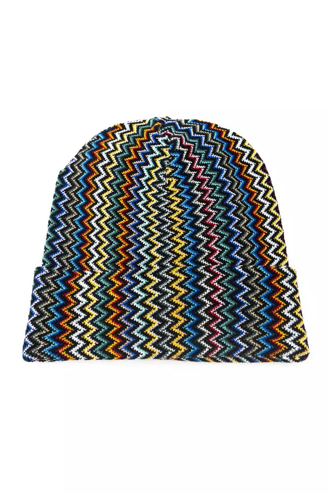 Multicolor Wool Men Hat Missoni