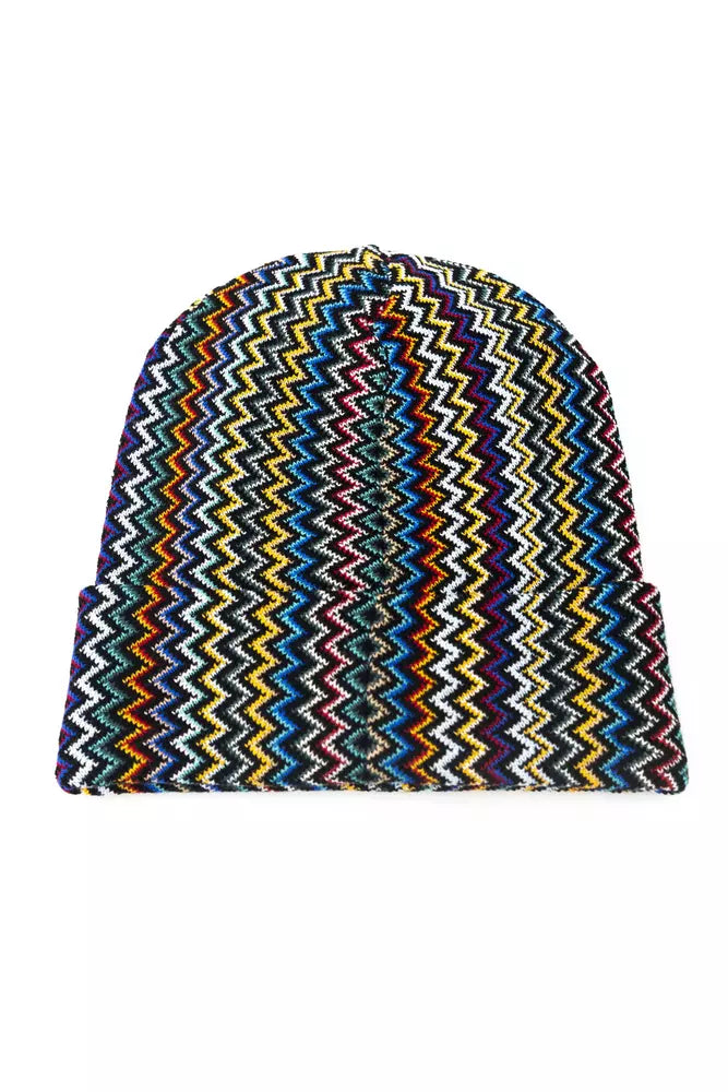 Multicolor Wool Men Hat Missoni