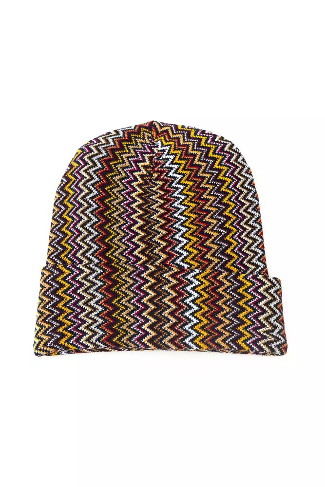 Multicolor Wool Men Hat Missoni