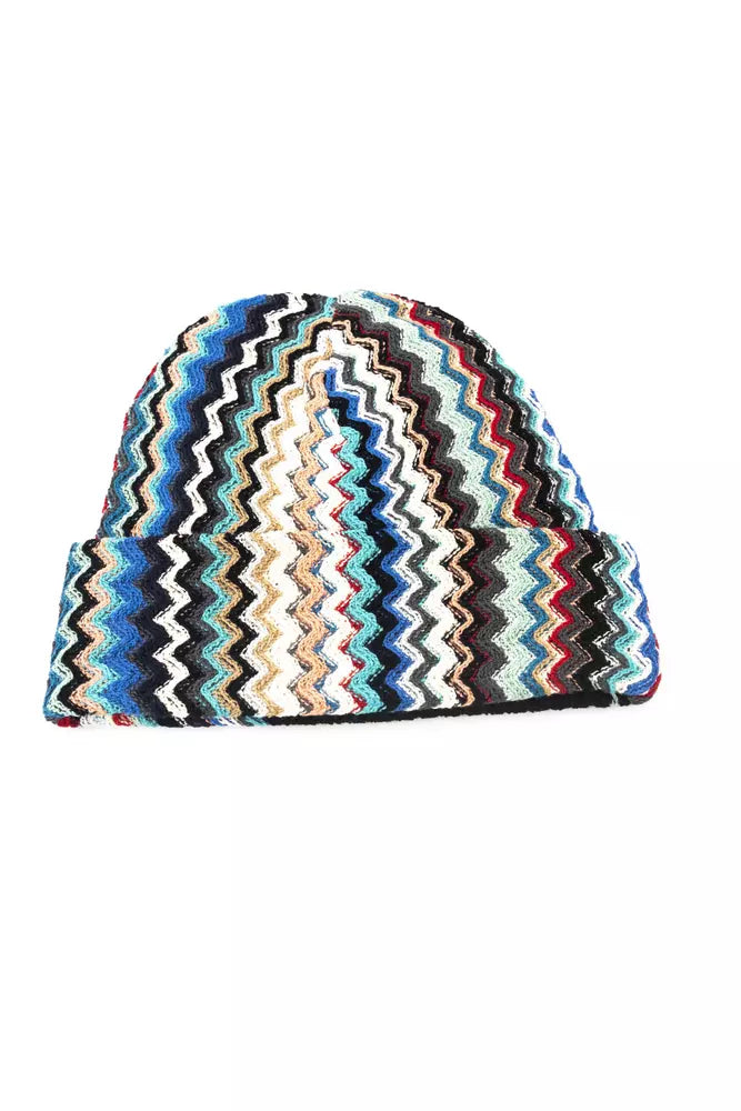 Multicolor Wool Men Hat Missoni