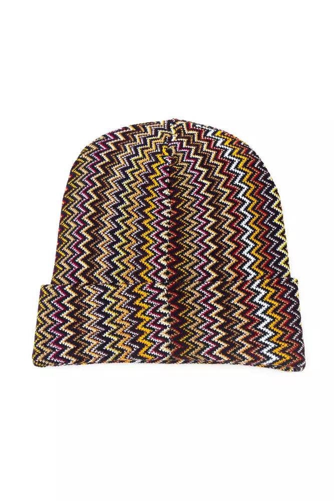 Multicolor Wool Men Hat Missoni