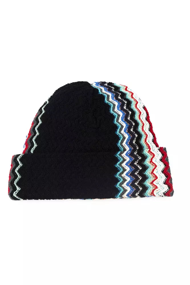 Multicolor Wool Men Hat Missoni