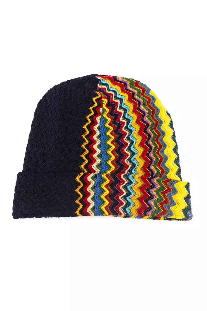 Multicolor Wool Men Hat Missoni