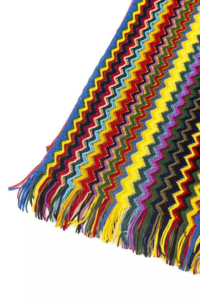 Multicolor Wool Men Scarf Missoni