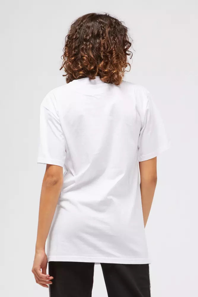 White Cotton Women T-Shirt Custo Barcelona