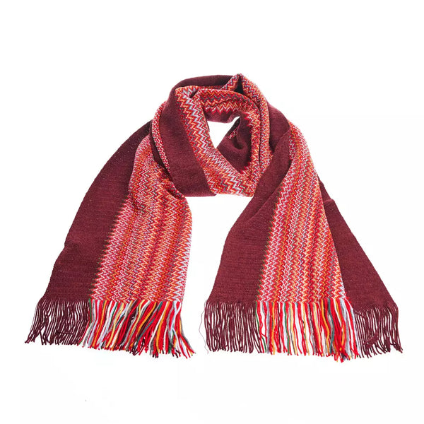 Multicolor Wool Men Scarf Missoni