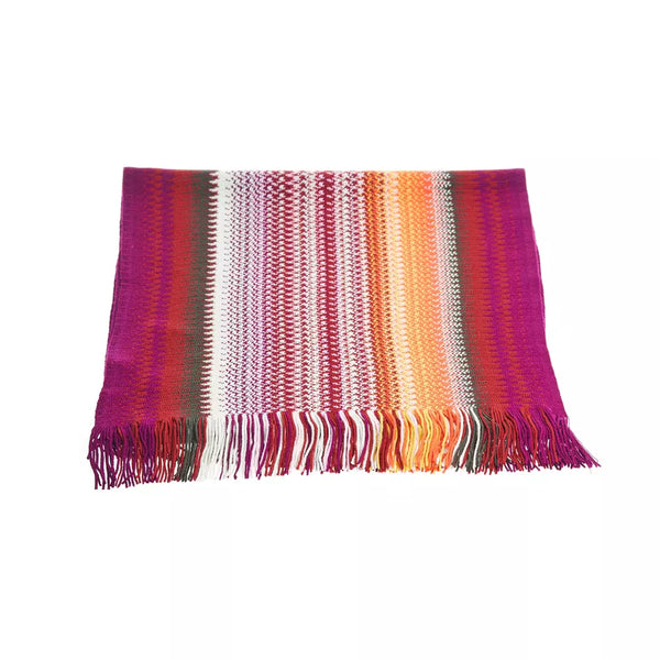 Multicolor Wool Men Scarf Missoni