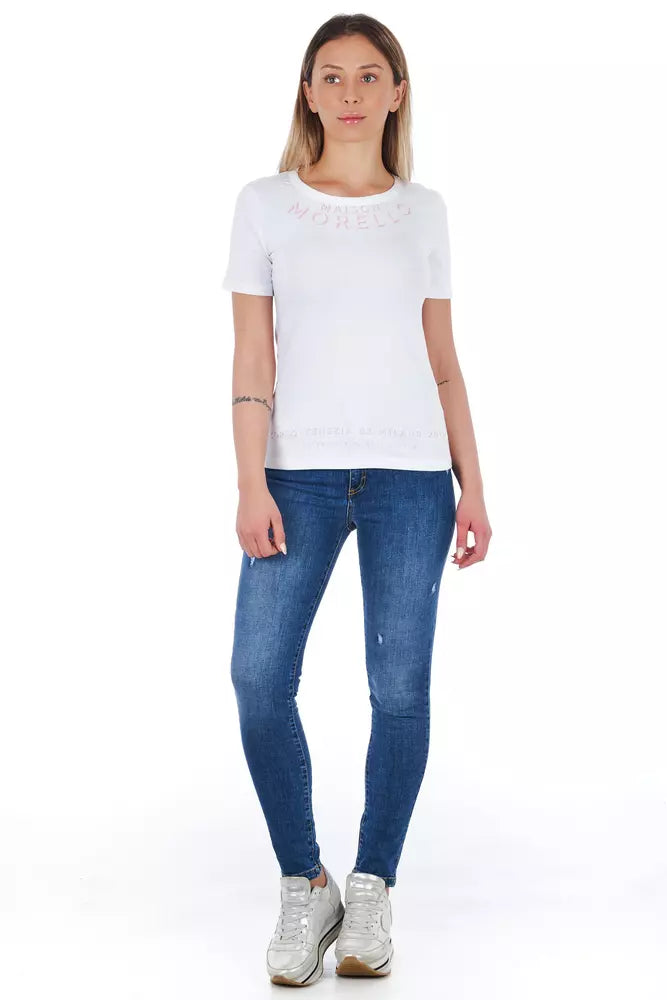 Blue Denim Women Jeans Frankie Morello