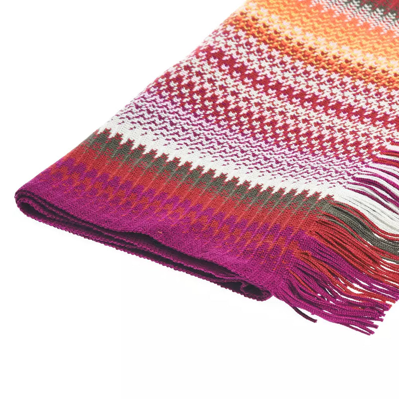 Multicolor Wool Men Scarf Missoni