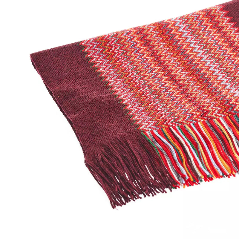 Multicolor Wool Men Scarf Missoni