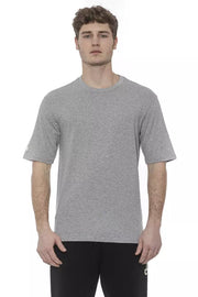 Gray Cotton Men TShirt Tond