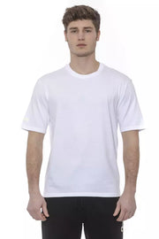 White Cotton Men T-Shirt Tond