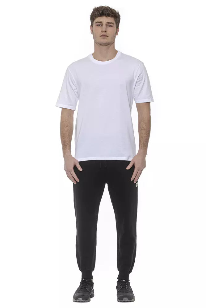 White Cotton Men T-Shirt Tond