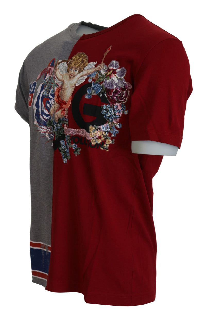 Floral Angels Crew Neck T-Shirt Dolce & Gabbana