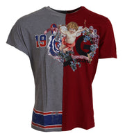 Floral Angels Crew Neck T-Shirt Dolce & Gabbana