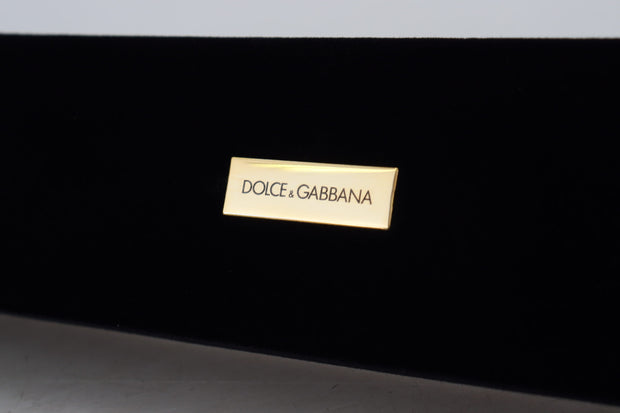 Elegant Velvet Jewelry Storage Box Dolce & Gabbana