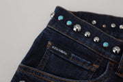 Studded Opulence Denim Jeans Dolce & Gabbana