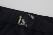 Sleek Black Designer Pants Dolce & Gabbana