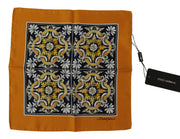 Elegant Silk Square Men's Scarf Dolce & Gabbana