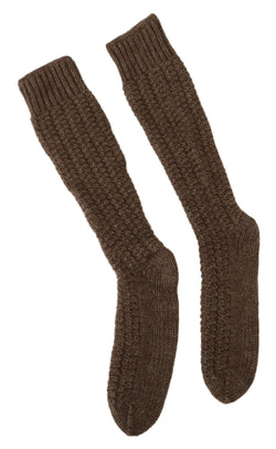 Chic Over-Calf Wool Blend Knit Socks Dolce & Gabbana