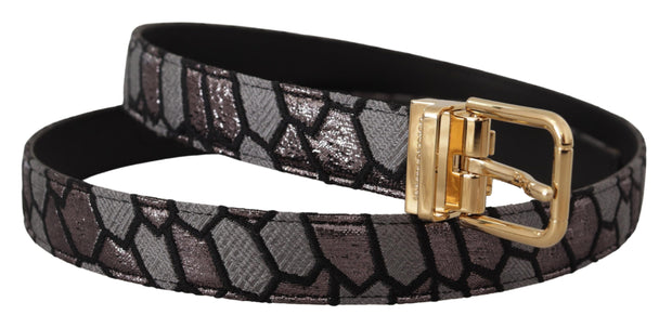 Multicolor Leather Statement Belt Dolce & Gabbana