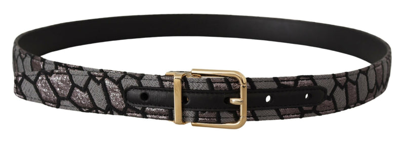 Multicolor Leather Statement Belt Dolce & Gabbana