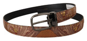 Multicolor Leather Signature Belt Dolce & Gabbana