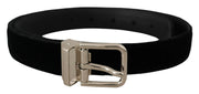 Elegant Grosgrain Leather Belt Dolce & Gabbana