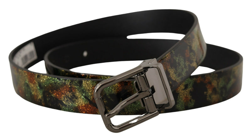 Elegant Dual-Tone Leather Belt Dolce & Gabbana