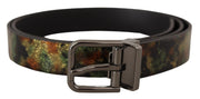 Elegant Dual-Tone Leather Belt Dolce & Gabbana