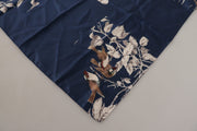 Elegant Silk Square Scarf for Men Dolce & Gabbana