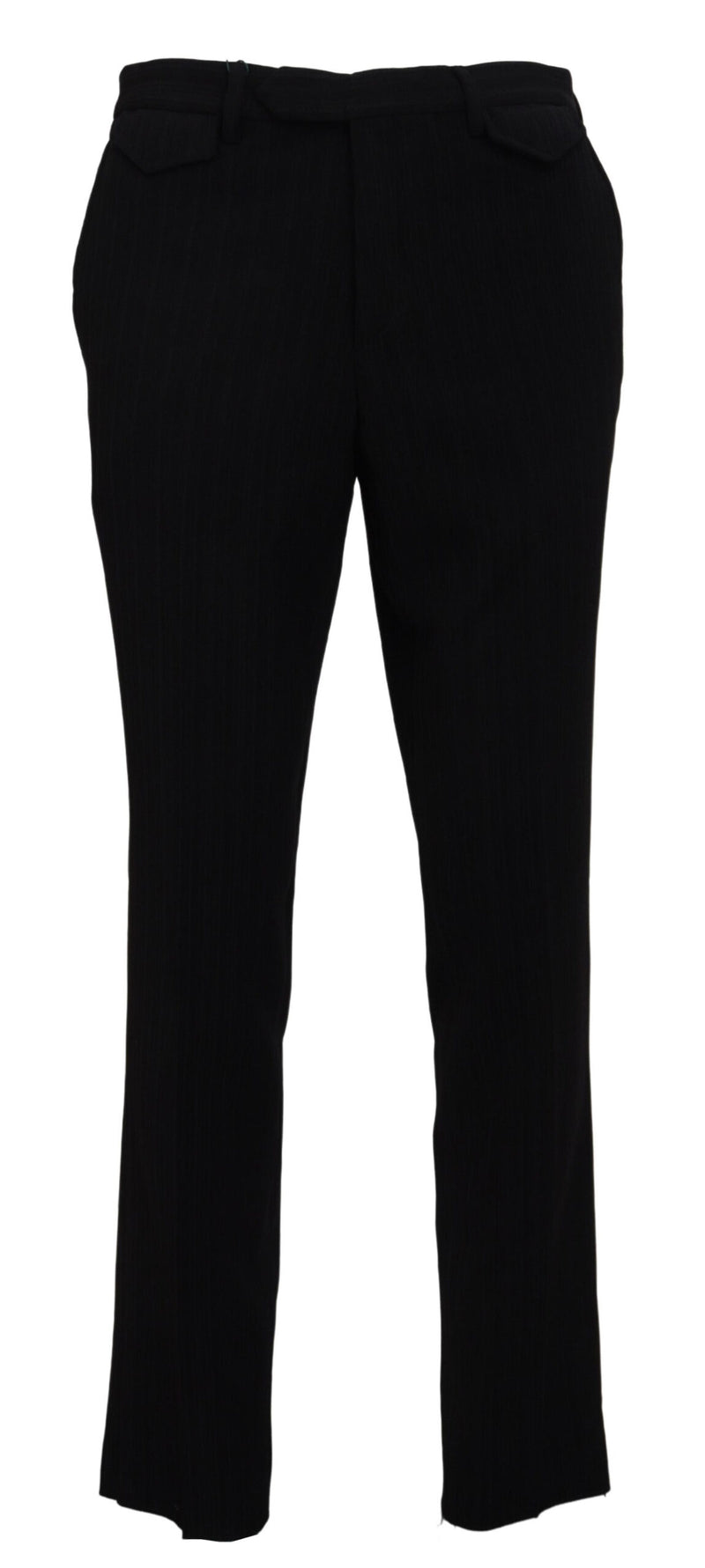 Elegant Black Italian Designer Pants BENCIVENGA