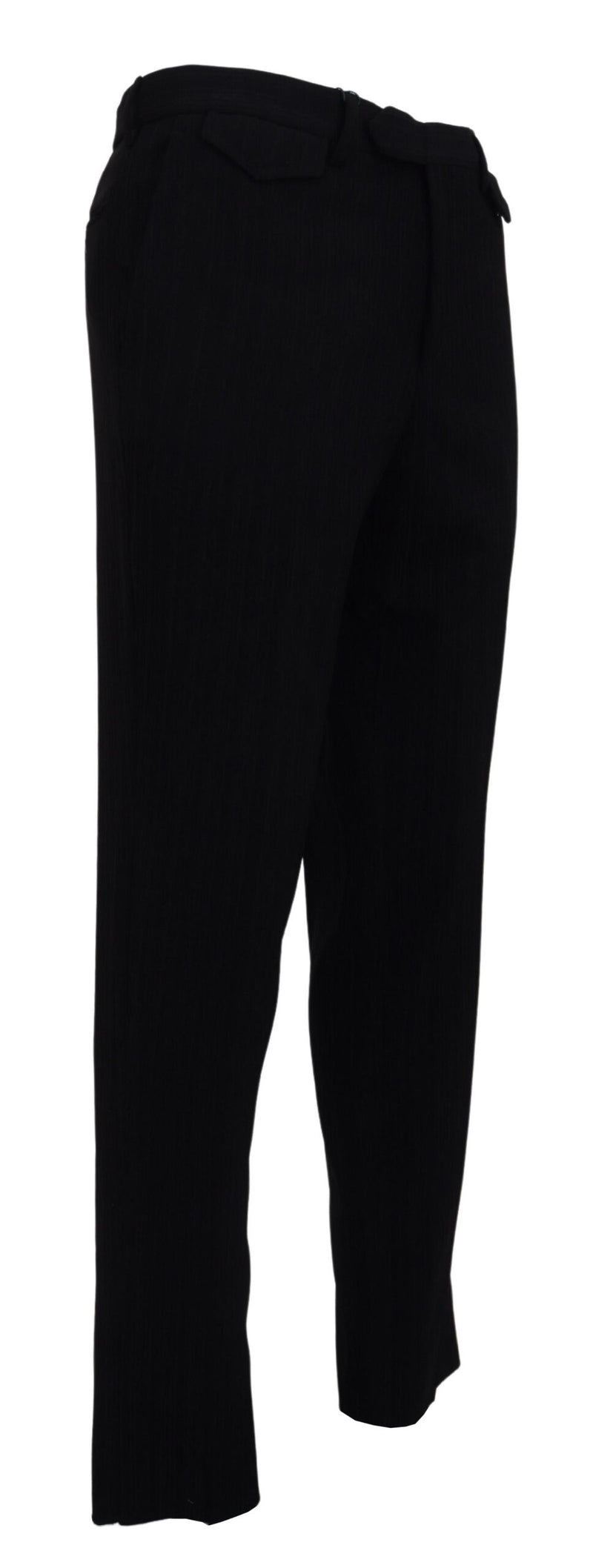 Elegant Black Italian Designer Pants BENCIVENGA