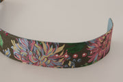 Multicolor Leather Logo Buckle Belt Dolce & Gabbana