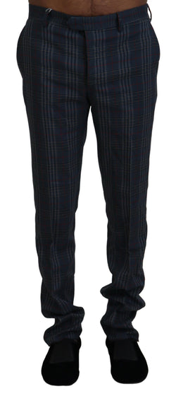 Elegant Multicolor Pure Wool Trousers BENCIVENGA