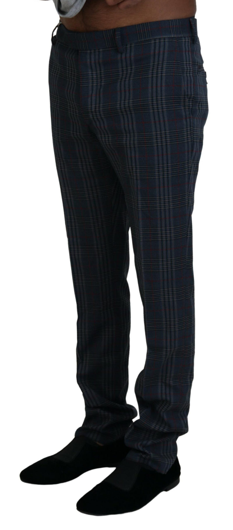 Elegant Multicolor Pure Wool Trousers BENCIVENGA