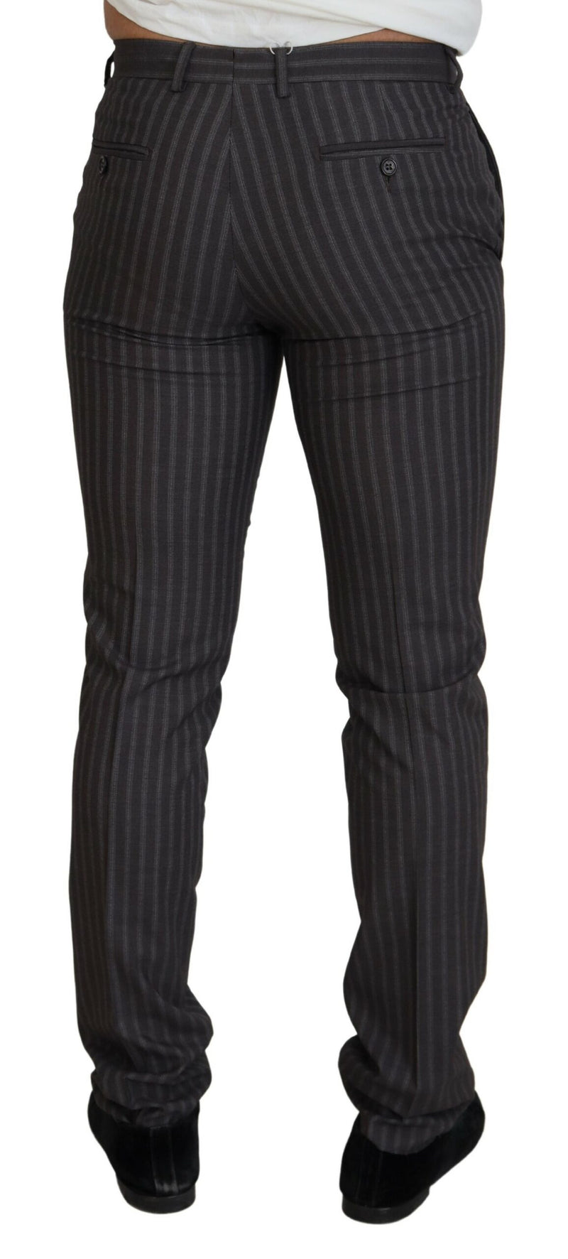 Elegant Striped Dress Pants for Men BENCIVENGA