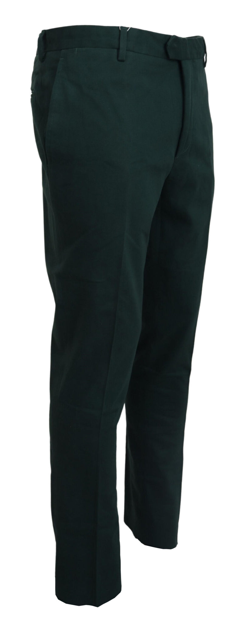 Elegant Dark Green Chino Trousers BENCIVENGA