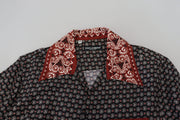 Elegant Multicolor Silk Casual Shirt Dolce & Gabbana