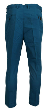 Casual Blue Chinos Trousers Pants Dolce & Gabbana