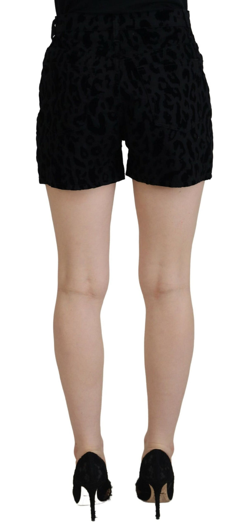 Chic Mid Waist Hot Pants Shorts Dolce & Gabbana