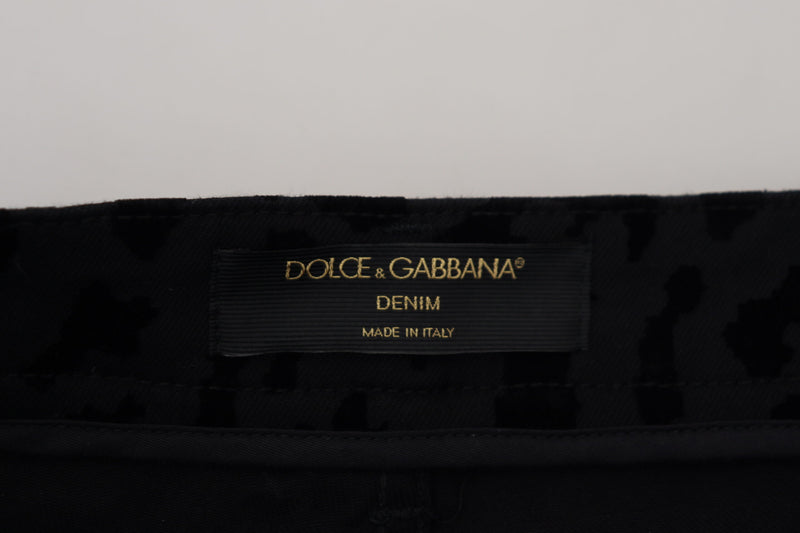 Chic Mid Waist Hot Pants Shorts Dolce & Gabbana